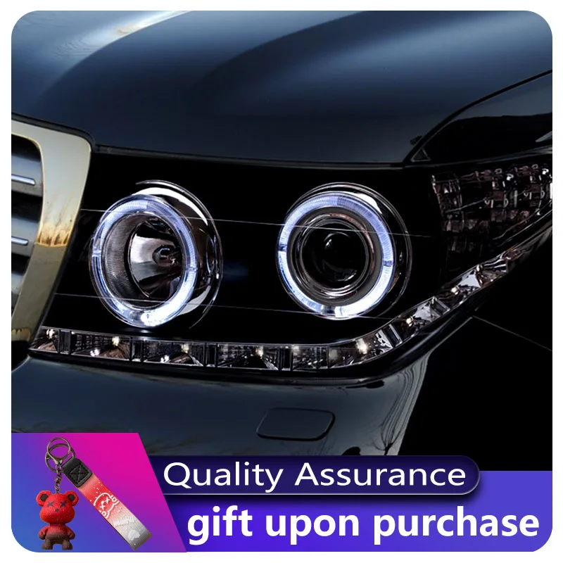 

Car Styling For Land Cruiser 2008-2015 FJ200 LC200 Front Lamp DRL Headlight Signal Dynamic LED Projector Lens Auto Accessories