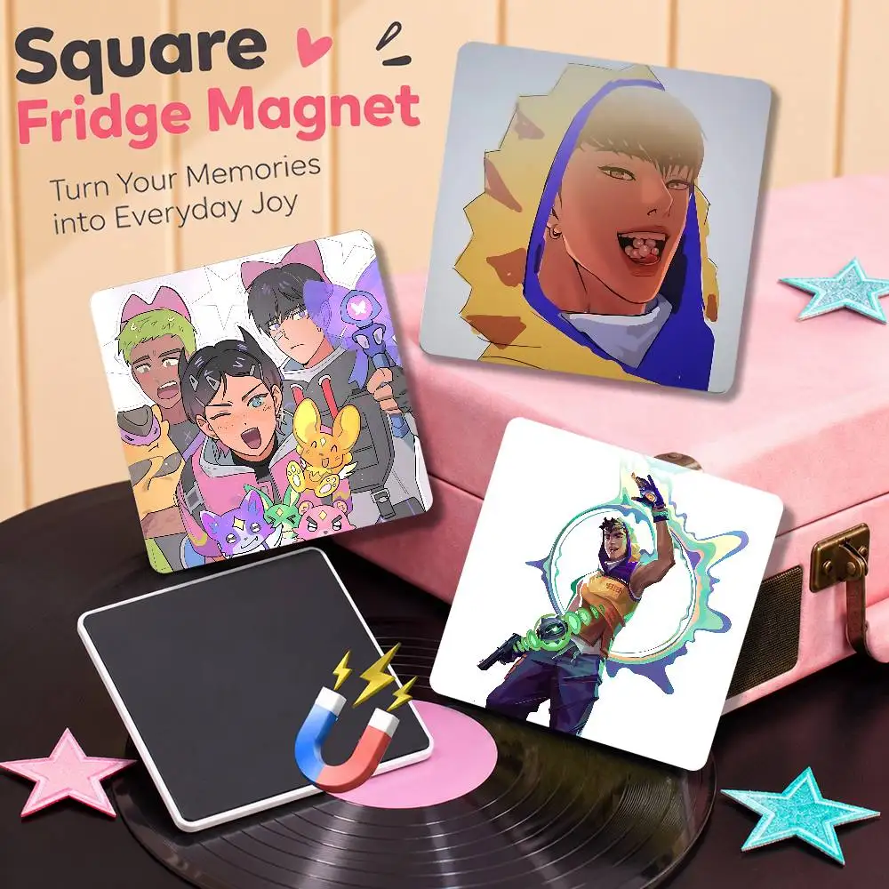 FOR Valorant Miks Magnetic Refrigerator Magnets Cute And Creative Refrigerator Magnets Souvenirs And Gifts
