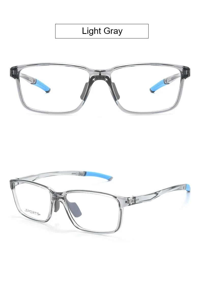 EYELUYAN Unisex Hochwertige TR90 Optische Brillenfassung Anti-Rutsch Laufbrillenfassung für Herren und Damen – Detail 12