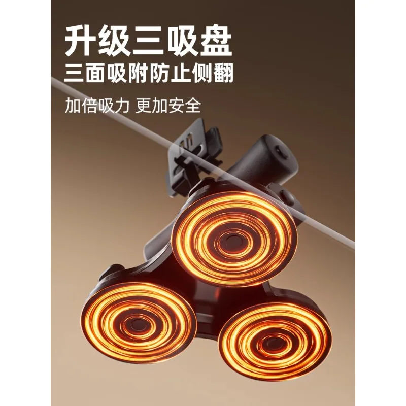 Three suction cup sit up assist equipment, abdominal tension rope, household slimming belly fixed hook foot fitness artifact