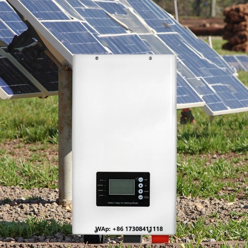 Pure Sine Wave Solar Inverter 6000W Split Phase 48V Off-Grid LED Display 110V/220V 50/60Hz Single Phase Output