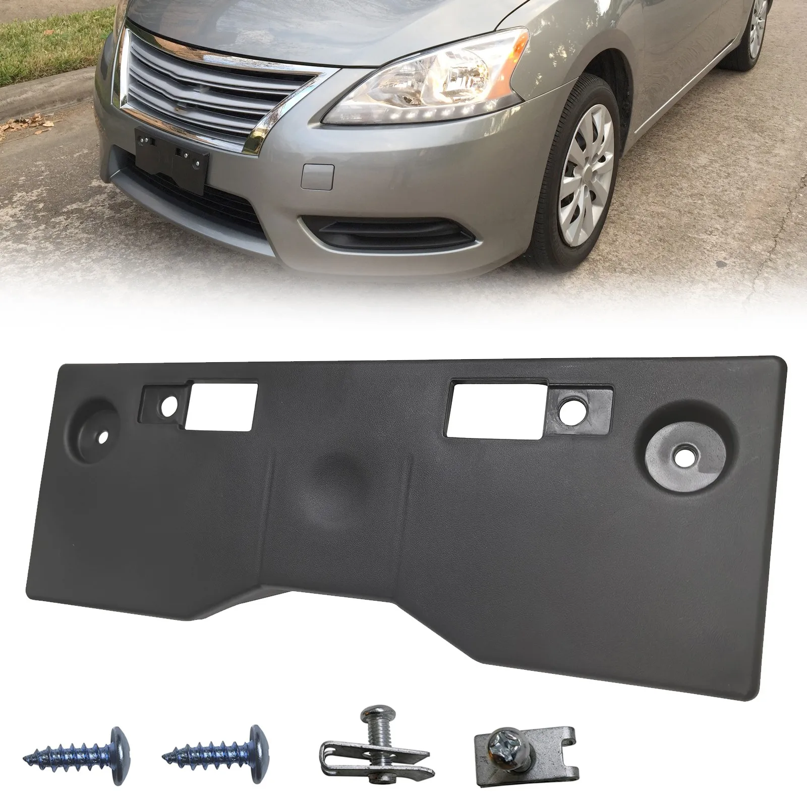 

Для Nissan Sentra 2013-2015 гг. Держатель рамки переднего номерного знака Монтажный кронштейн