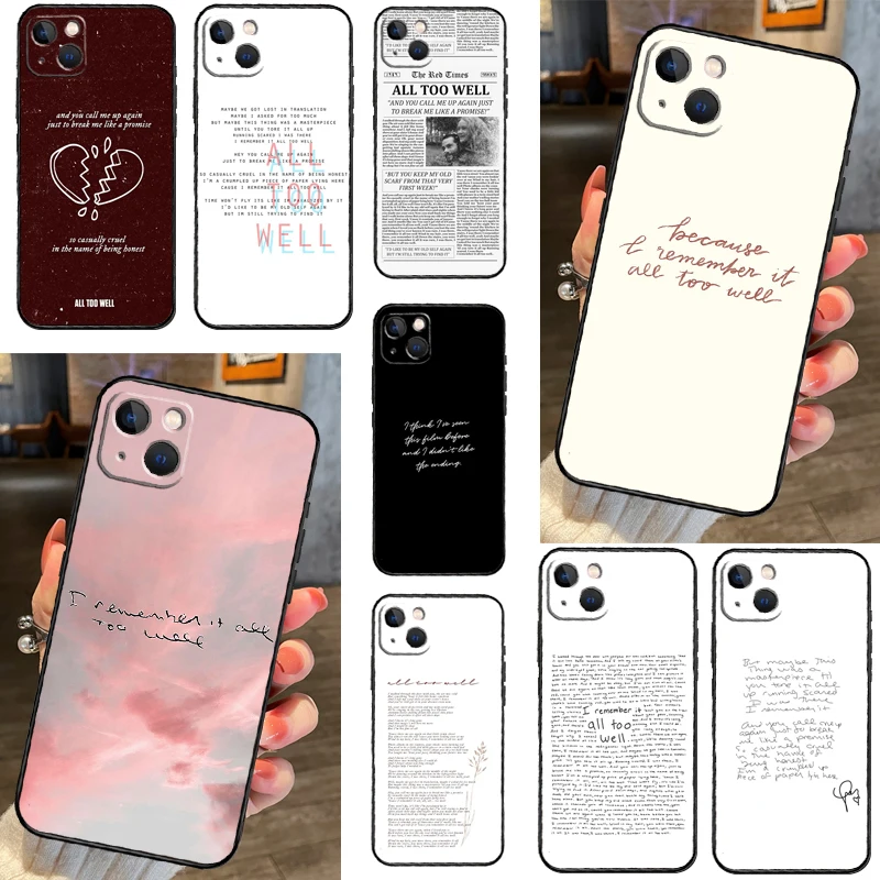 كل شيء جيد جدا كلمات حالة الهاتف ، حقيبة غطاء لفون 16 ، 11 ، 12 ، 13 ميني ، 14 ، 15 برو ماكس ، X ، XS ماكس ، XR بلس