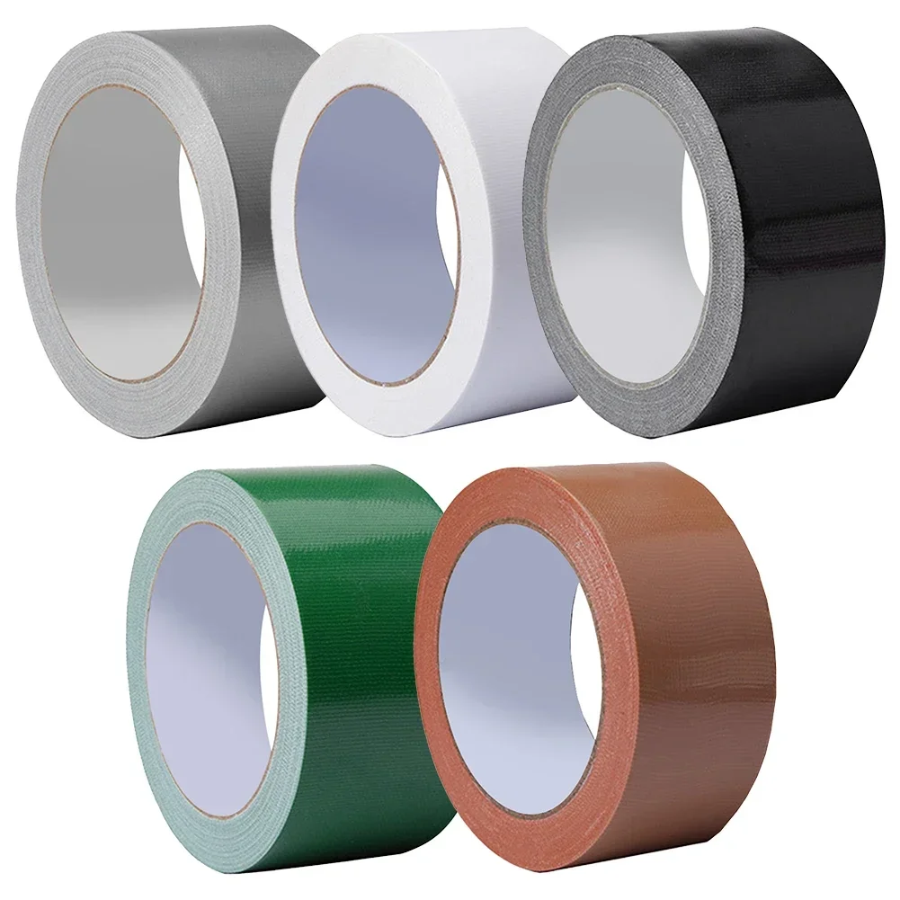 Super Sticky Cloth Duct Tape Carpet Binding Floor Waterproof Heavy Duty Industrial Adhesive Tape Repair Bundles 48MM X 20M