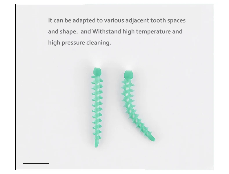 40 ชิ้น/กล่องทิ้งทันตกรรมซิลิโคน Adaptive Wedges Interdental Contoured ฟัน Wedge เครื่องมือทันตกรรม