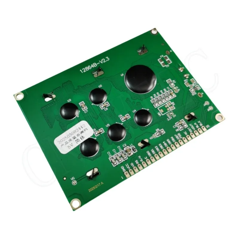 LCD Board Yellow Green Screen 12864 128X64 5V blue screen display ST7920 LCD module for arduino 100% new original