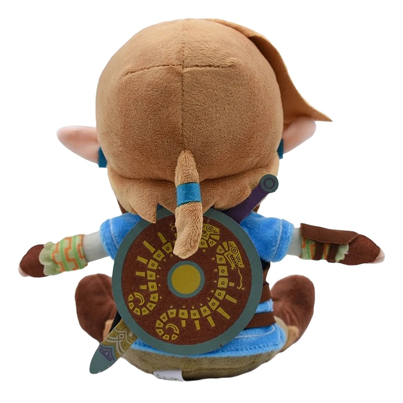 Jouets en peluche la légende de Zelda, 27cm, jeu de périphérique, lien, figurines de dessin animé, poupées douces, cadeaux d'anniversaire pour enfants, décor Kawaii, nouveau