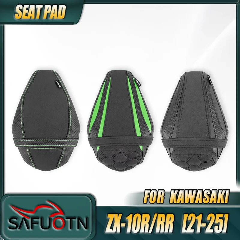 

Rear Passenger Seat Pad Cover Cushion Pillion For Kawasaki ZX10R ZX10RR 2021 2022 2023 2024 2025 Motorcycle Accessories