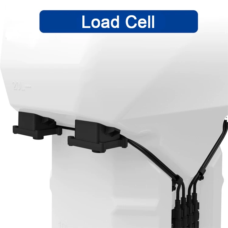 El nuevo sistema de extensión de pellets de fertilización de semillas de EFT, el módulo de pesaje EWM430 puede soportar hasta 30kg, célula de carga EPS220 EPS240