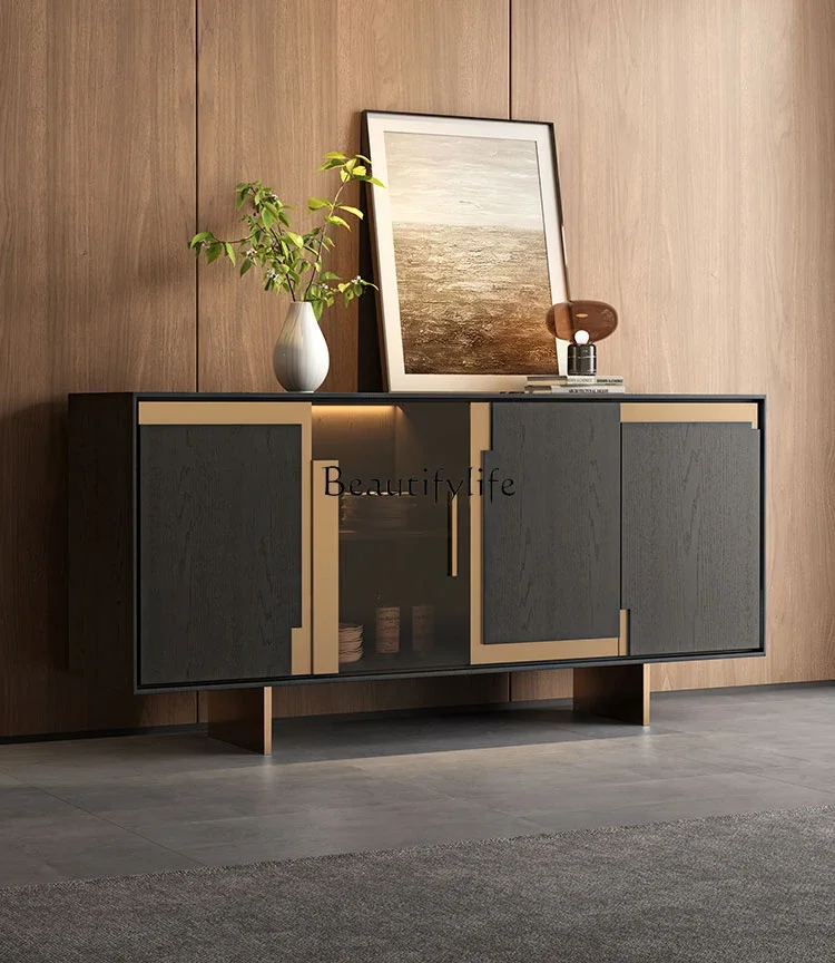 

FG11-*Italian light luxury porch cabinet modern simple high-end decorative locker