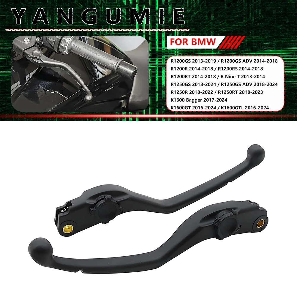 For Motorcycle Front Control Brake Clutch Lever Handle Mod Parts For BMW R1200GS R1250GS R1200RS RT R GS K1600GT K1600GTL