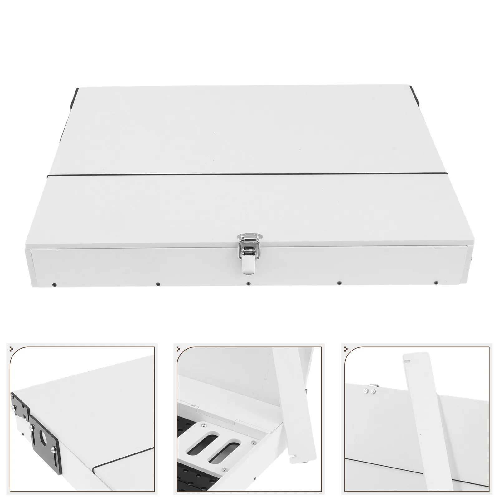 Plastic DIY Shelf Stand Tool Drawer Storage Container White for Action Figures Accessories Painting Tool Organizer Rack High