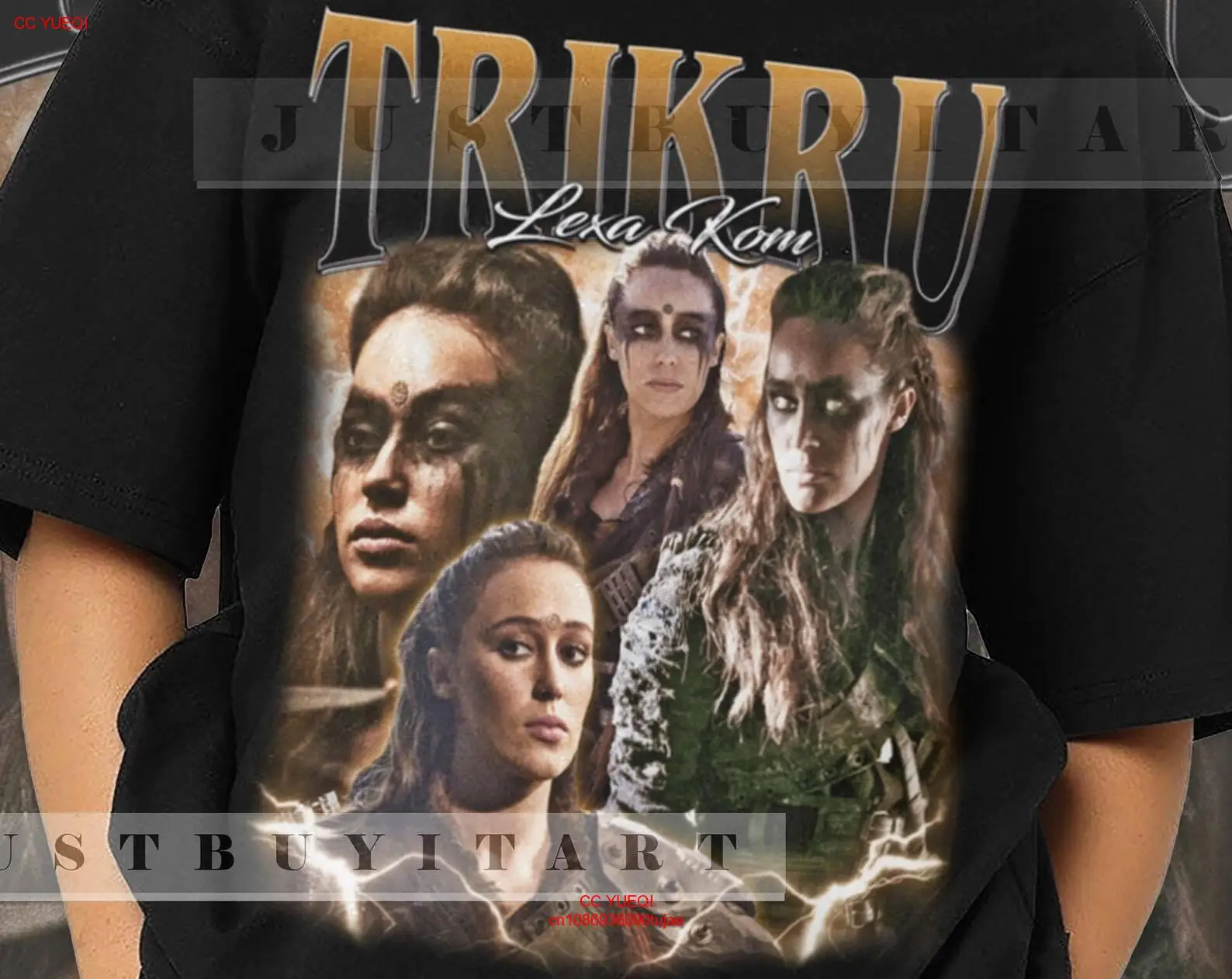 Limitowana koszulka Trikru Lexa Kom film T-Shirt w stylu Vintage S-5XL