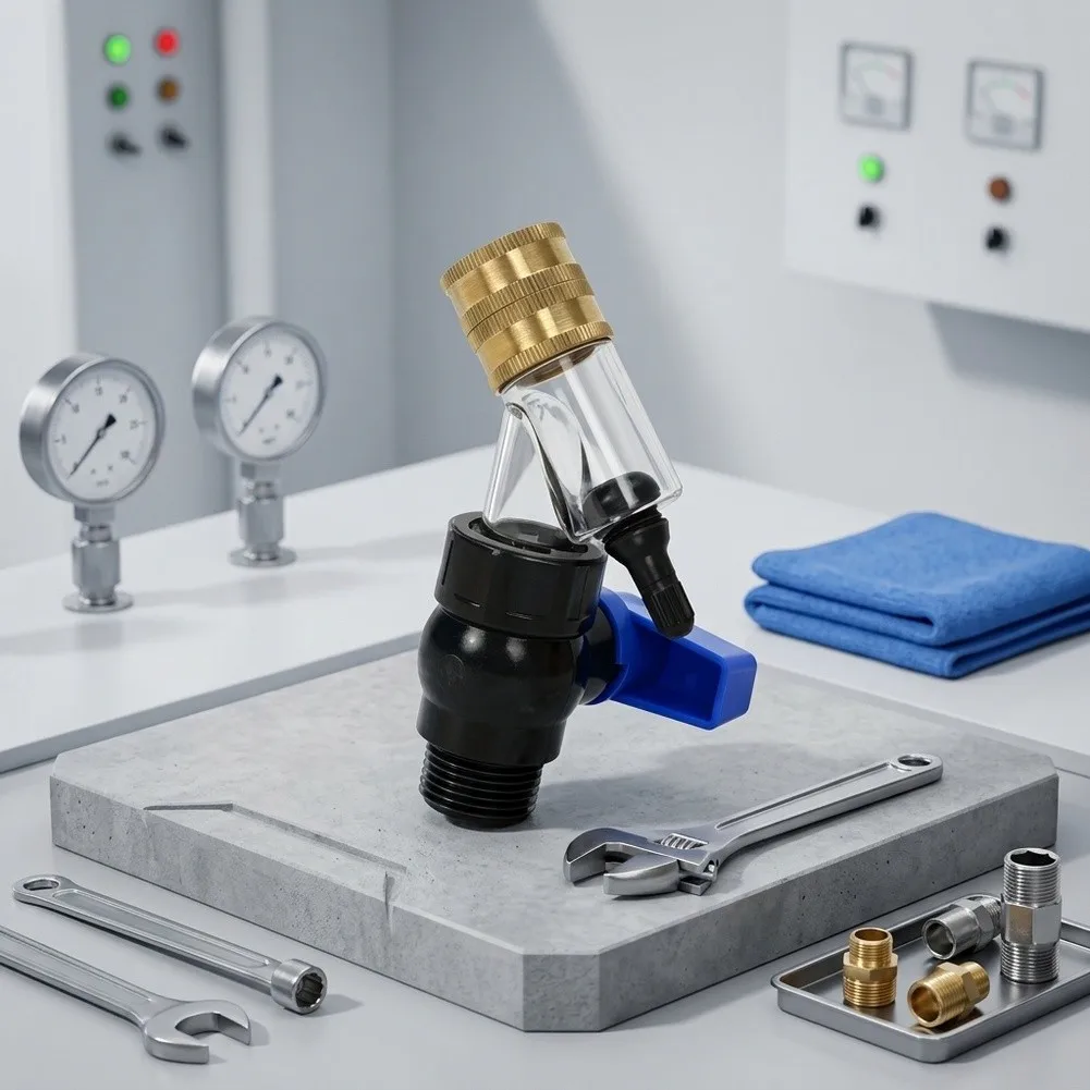 Water Heater Cleaner Tool, Flush Sediment Without Disassembly, High Efficiency Descaling Device With Hose Connection For Home