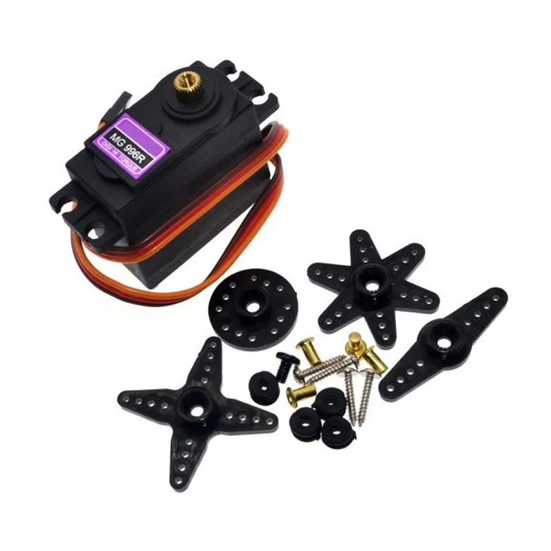 Mg996r 13kg servo de engrenagem de metal de alto torque servo digital para futaba jr 1/8 1/10 rc carro helicóptero robô manipulador barco rc