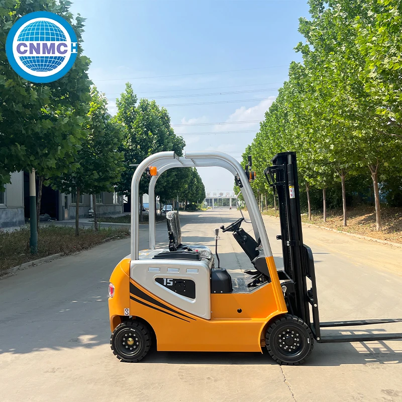 CPD-15C Electric forklift 1.5 Ton Rated capacity Mini Electric forklift Pallet Forklift Factory Workshop Freight Unloading