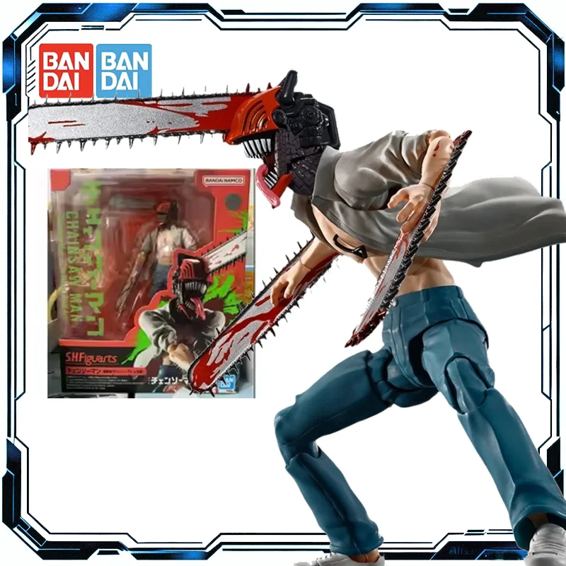 

Bandai Original S.H.Figuarts Chainsaw Man Denji Model Kit PVC Action Figure Toys for Boys Girls Kids Gift Collectible