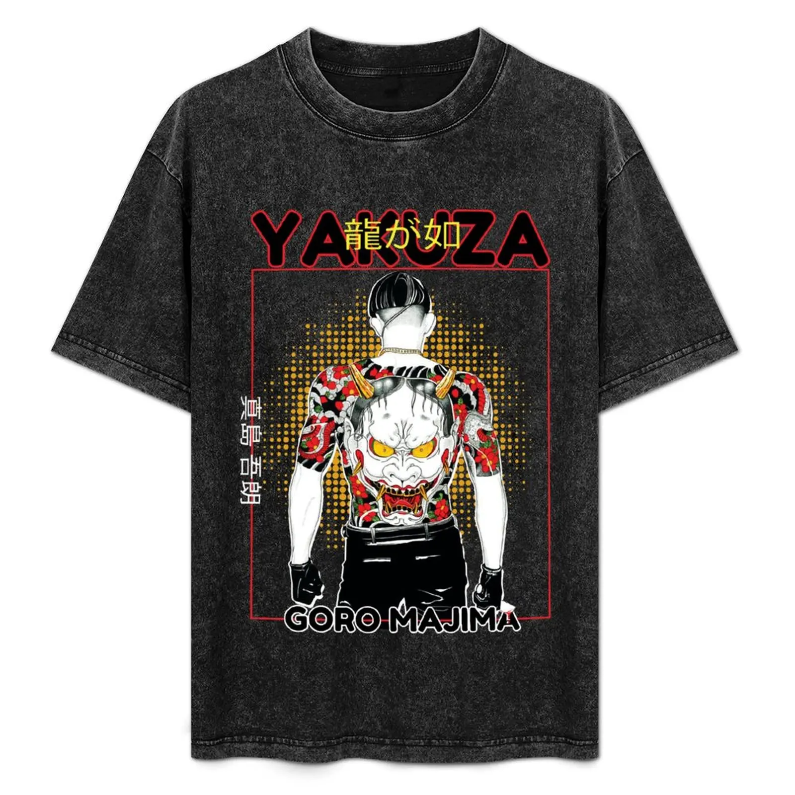 Goro Majima Yakuza T-Shirt man t shirt man clothes graphic t shirts boys whites slim fit t shirts for men