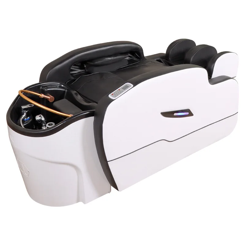 

Автоматическая интеллектуальная кровать для шампуня, электрический массаж, парикмахерская, специальная терапия головы, циркуляция воды, фумигационный нагреватель