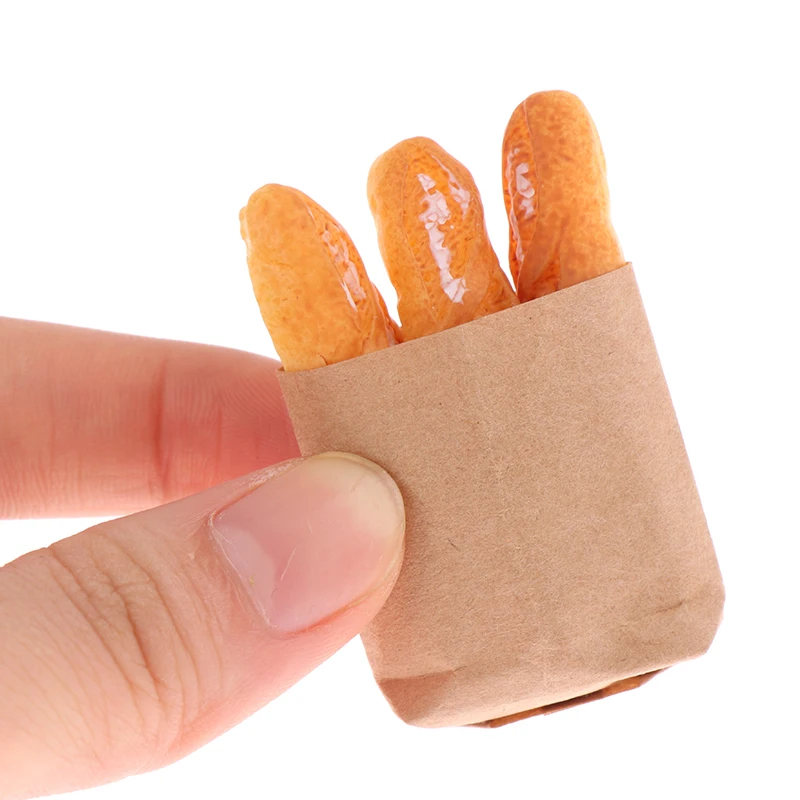 1:12 Poppenhuis Miniatuur Brood Poppen Keuken Voedselaccessoires Simulatie Speelgoed