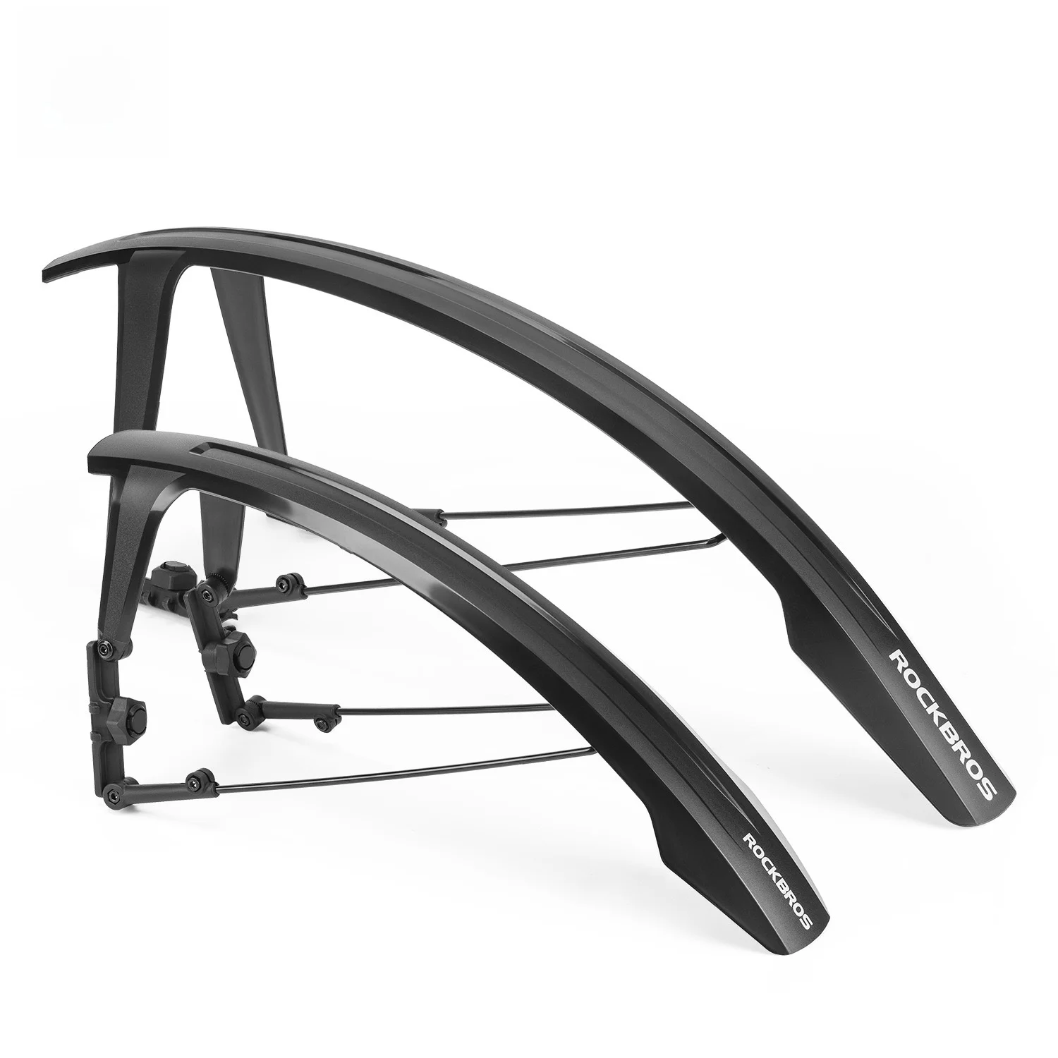 rock-brothers-road-bicycle-mudguard-flat-bar-gravel-bike-mountain-bike-700c-mud-removal-tile-rainproof-guard