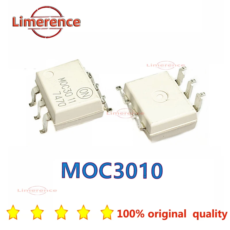 10PCS 4N25 4N35 MOC3010 MOC3011 MOC3012 SOP6 SOP-6 SMD Optocoupler New and Original IC