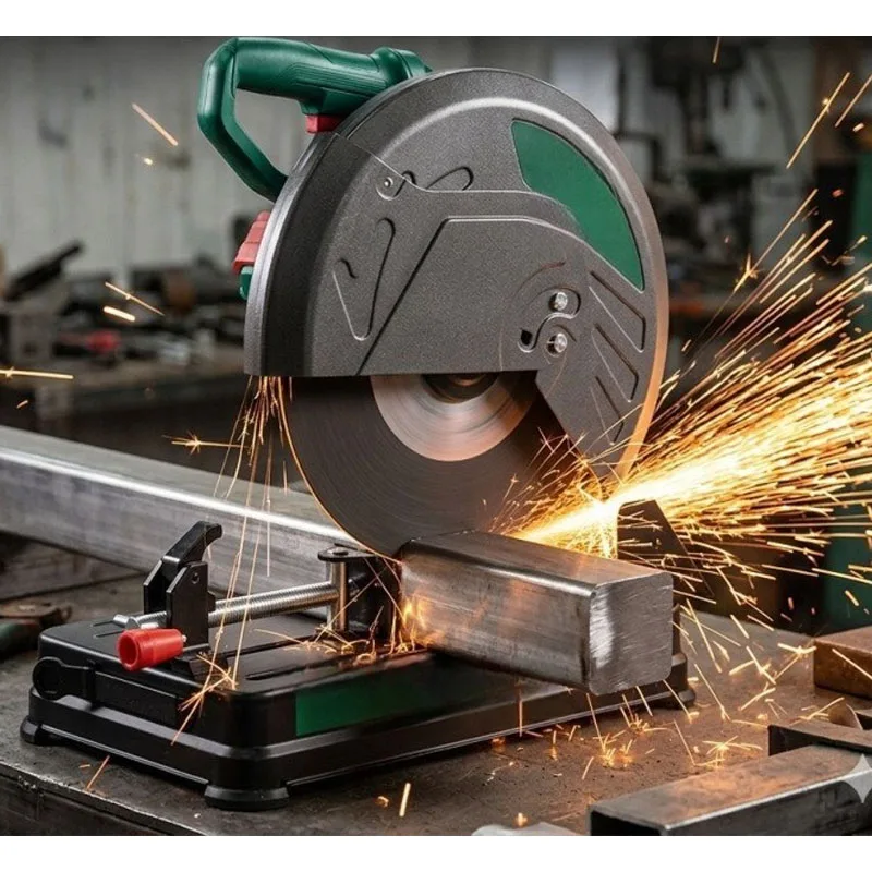 Powerful Motor Metal Cutting Saw, High Torque Cutting Machine for Stainless Steel Iron Profile Fast Cutting