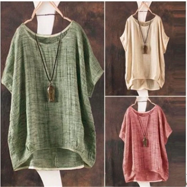

New 209 Women's round Ne ort Sve T-irt plus Size Summer Faionable Versatile Color Slim Fit irt