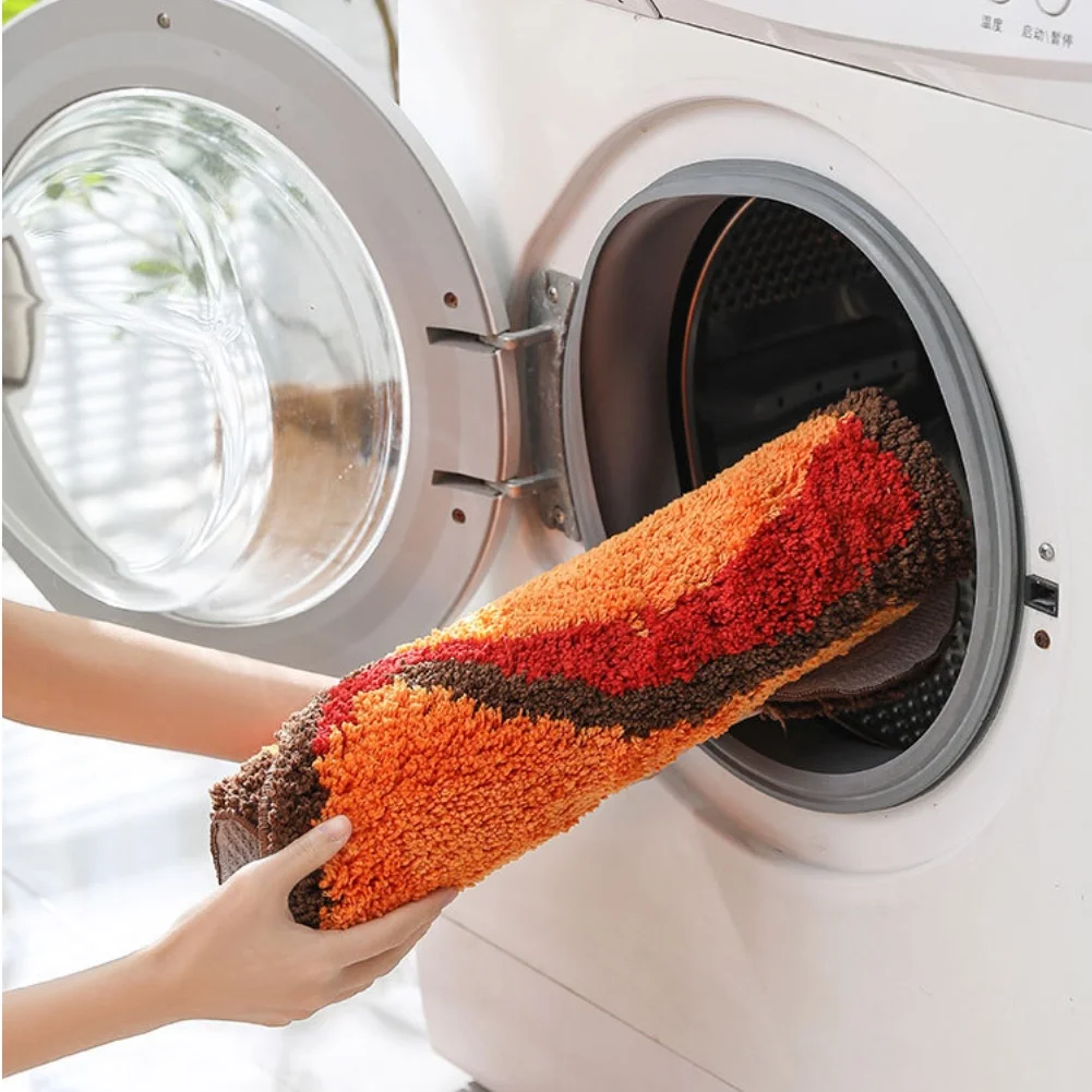 

Плюшевый ковер в причудливом домашнем стиле, уникальной формы, декоративный коврик неправильной формы, размеры 27,6 x 15,7 дюймов