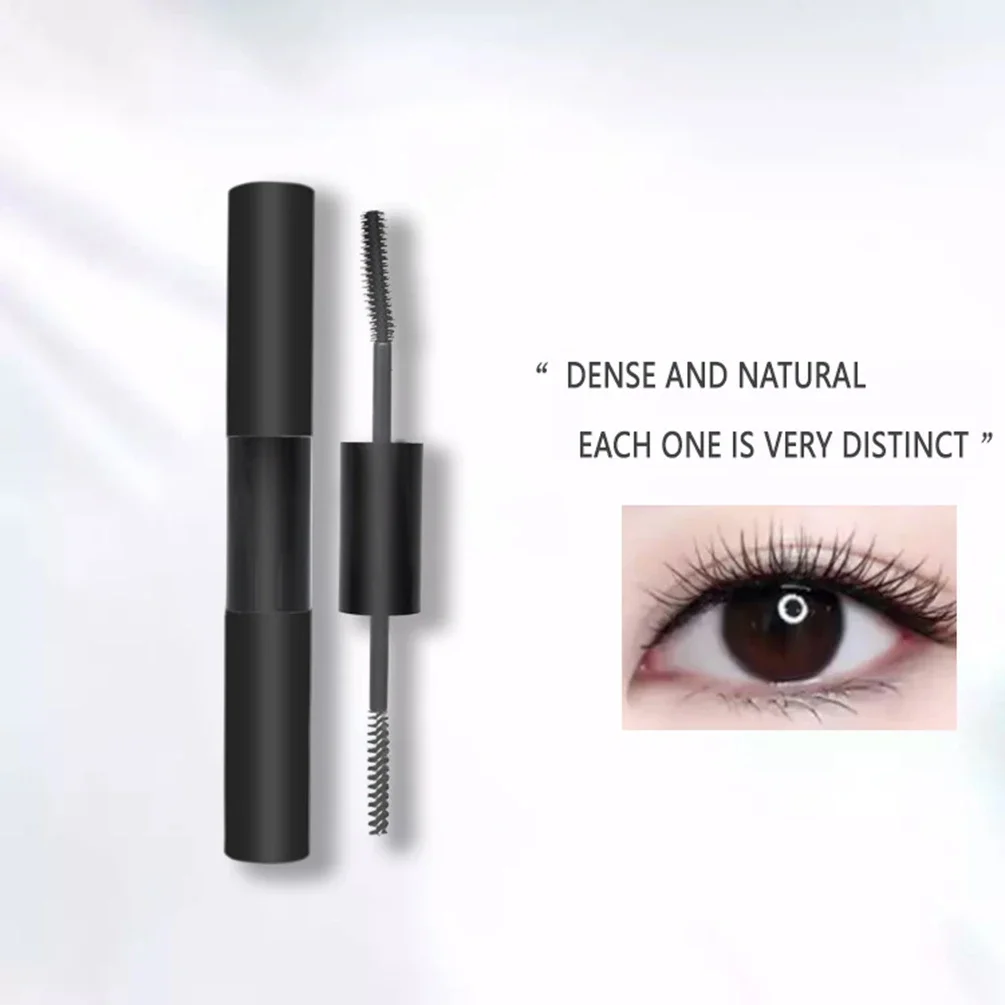 Private Label Doppelköpfige 5D-Mascara mit individuellem Logo, wasserfest, natürlich, lockig, verdickt, verlängernd, kosmetisches Make-up im Großhandel