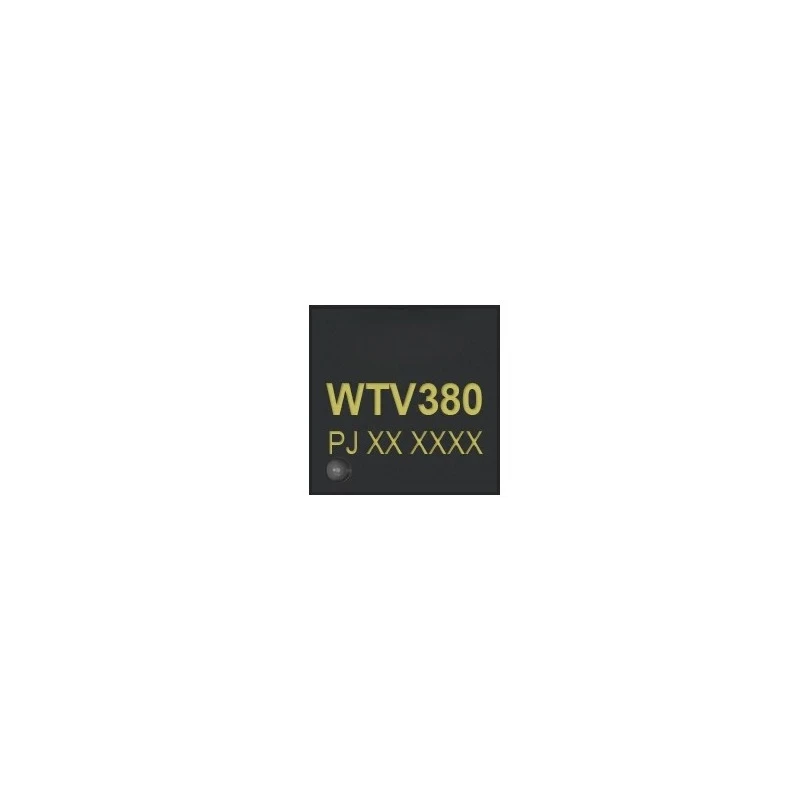 5pcs WTV380 WTV890 Series Customizable Multifunctional High Quality Voice Audio Chip IC