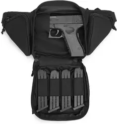 Hunting Gun Waist Bag Holster Chest Training Hiking Shooting Hunting Pistol Pouch Bag Airsoft Paintball Combat Bags