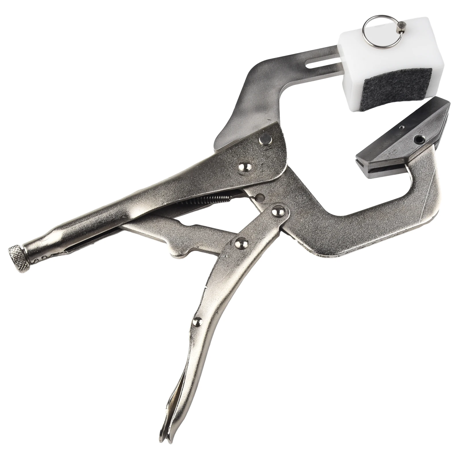

Handheld Fret Press Caul Tool Banjo Fingerboard Luthier Mandolin Professional Protection Pad Release Lever With 9 Radius Inserts