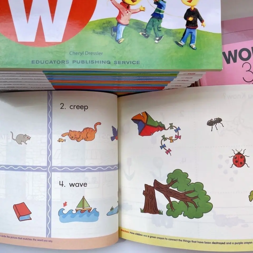 Wordly Wise 3000 Word Color Printing 35 libri nel livello totale K-12 workbook espansione del vocabolario per i bambini strumenti di apprendimento