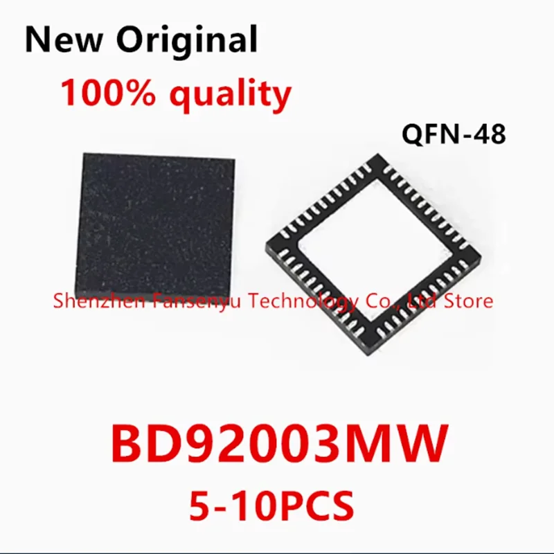 

(5-10piece)100% New BD92003 D92003MW BD92003MWV BD92003MWV-E2 D92003 QFN-48 Chipset