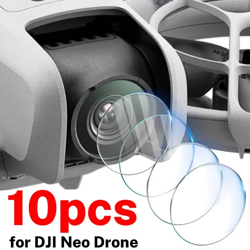

10/5/1PCS Tempered Glass Camera Lens Protectors for DJI Neo Drone Gimbal Anti-Scratch Lens Films for DJI Neo Drone Accessories