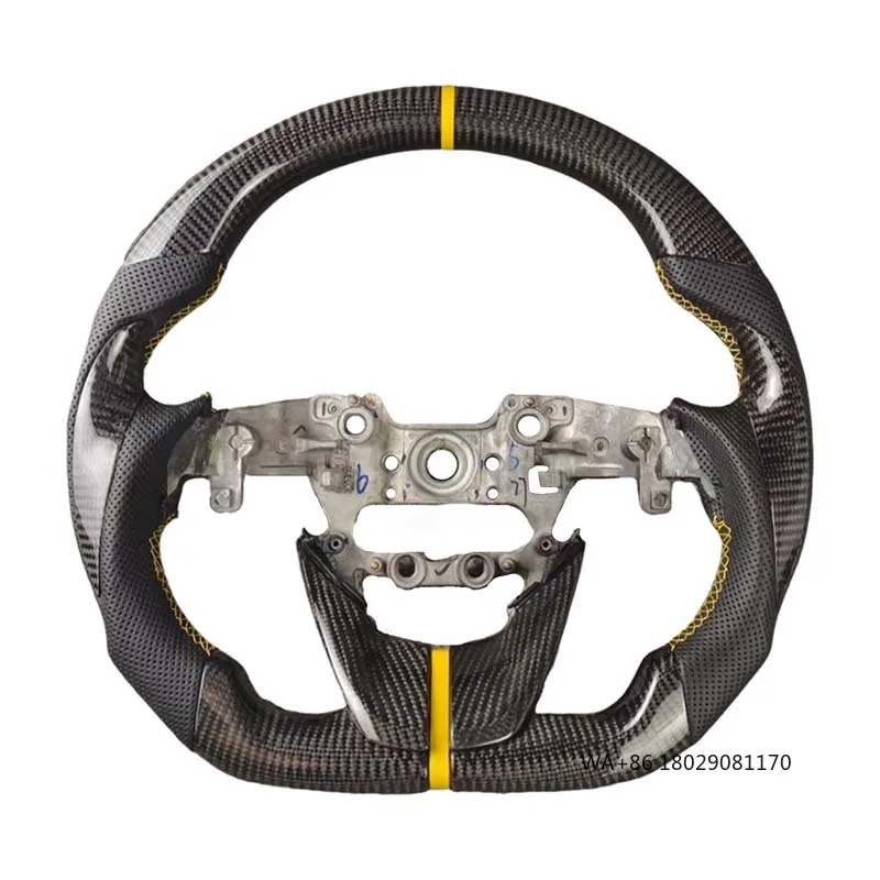 

Новый продукт, оптовая продажа, горячая распродажа, кожаный руль из углеродного волокна для Hyundai LAFESTA, автомобильный руль