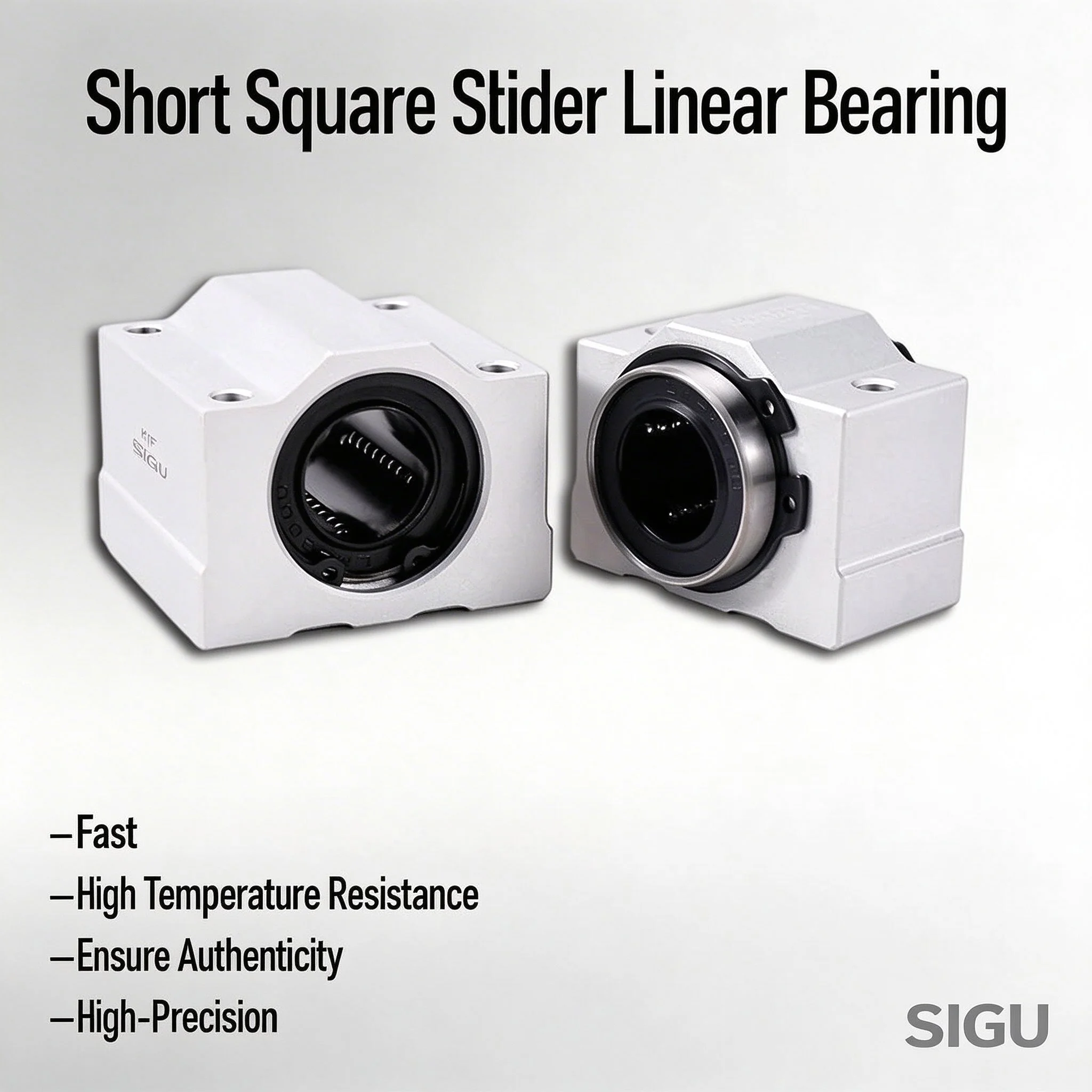 Japan Imported Short Square Slider Linear Bearing SC 8/10/12/13/16/20/25/30/35/40/50/60 VUU SUU