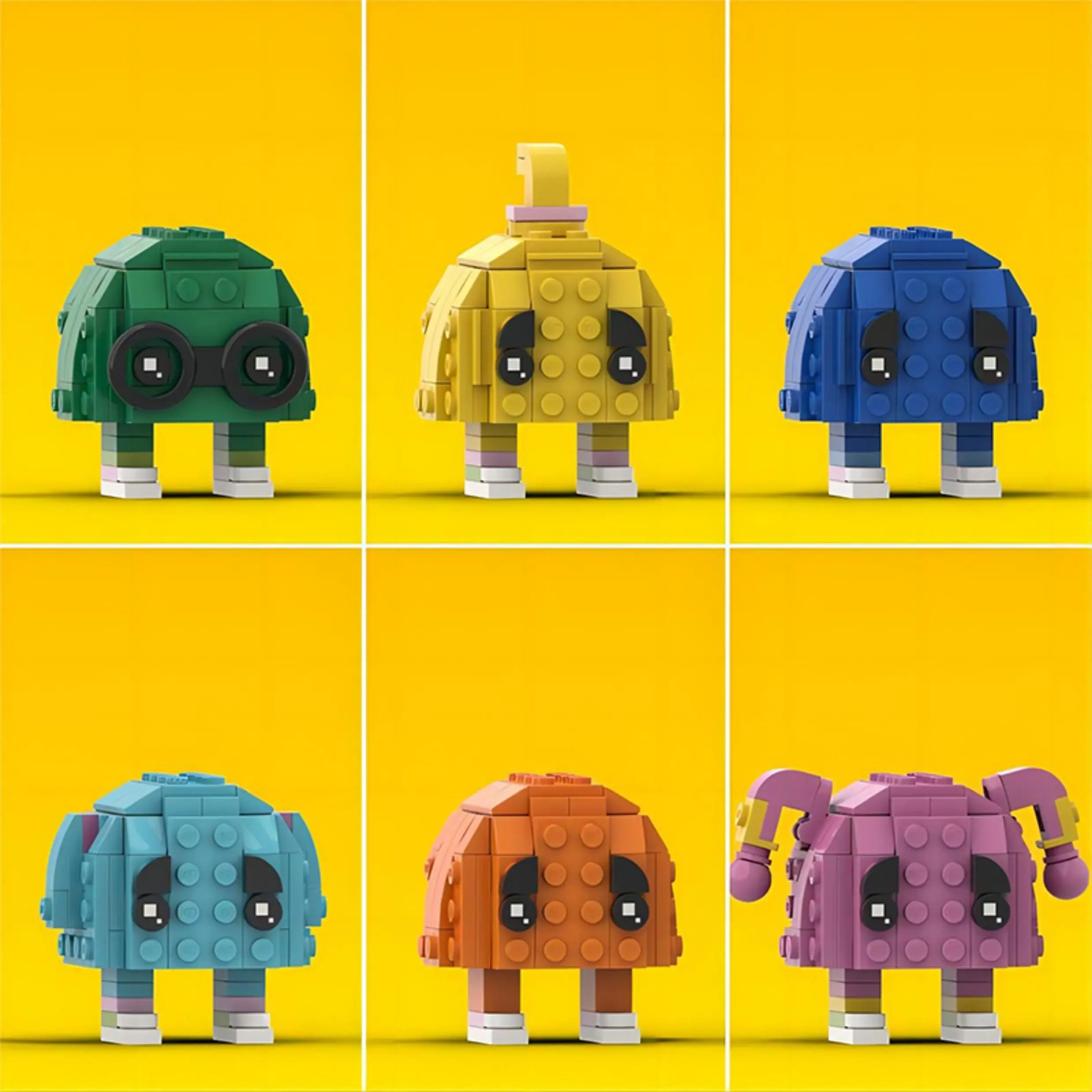 

MOC милый Рональд молочный коктейль Brickheadz модель DIY детская игрушка подарок на день рождения популярный ресторан фаст-фуд аниме фигурки строительные блоки