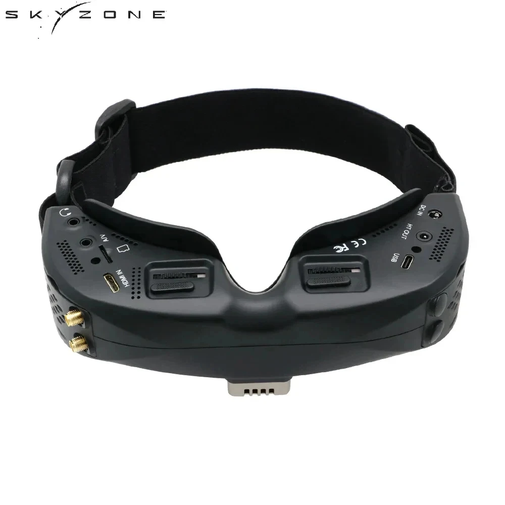 

SKYZONE SKY04X PRO OLED 48CH 5.8G Steadyview Receiver 1920X1080 DVR FPV Goggles Head Tracker Fan for RC plane Racing Drone