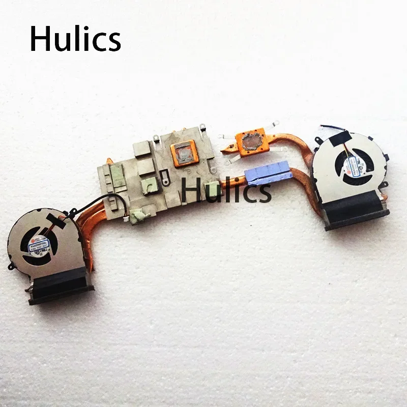 Hulics Used Cooler Fan Heatsink For MSI GE62VR GP62MVR MS-16J9 MS-16JB MS-16J1 MS-16J2 MS-16J5 MS-16J8 PAAD06015SL