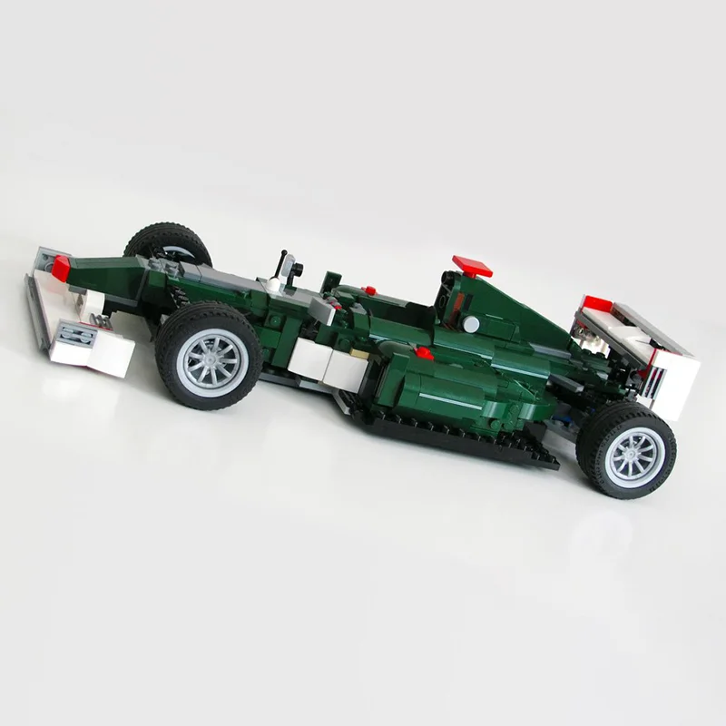 

564 шт. 10242 F1 Racer Formula 1, гоночный автомобиль, модифицированный сбор, изготовленный на заказ MOC, образовательная модель «сделай сам», строительные блоки, игрушки на день рождения, подарок
