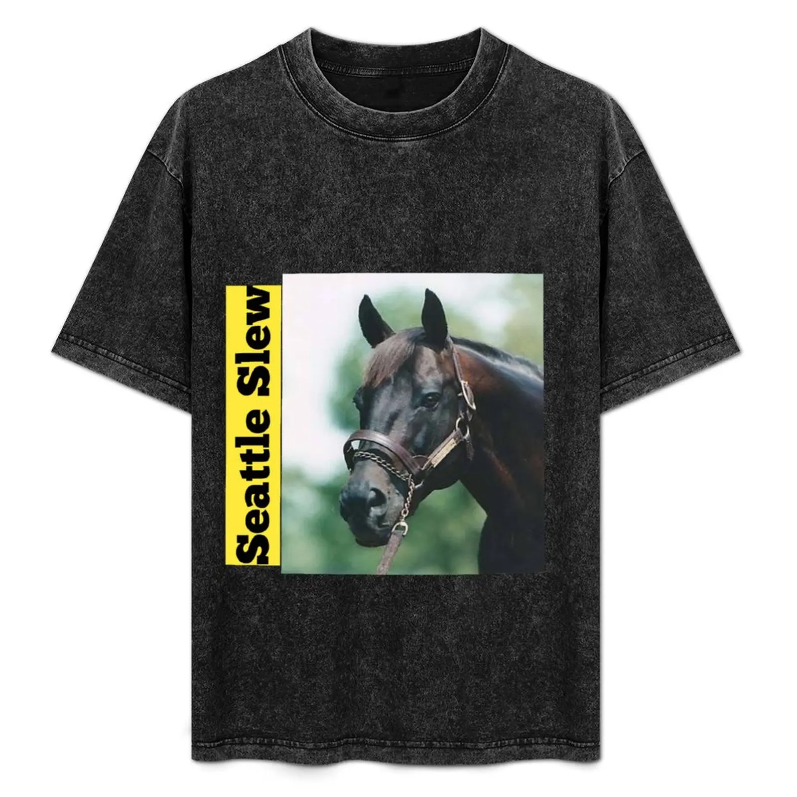 

Seattle Slew - Triple Crown Winner T-Shirt Summer Fashion Casual Tee Shirt