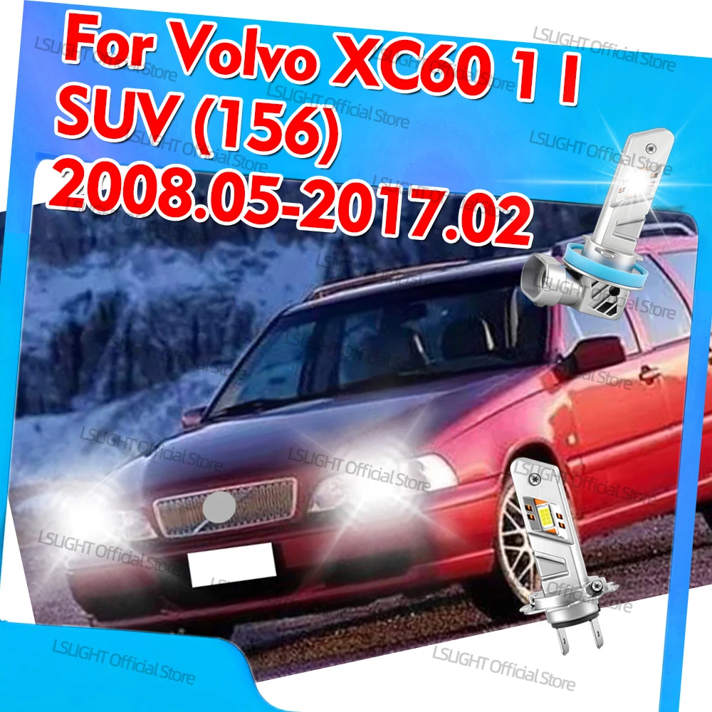 

2/4x 6000K Auto Head Lamps 30000LM High Low Beam Headlights For Volvo XC60 1 I SUV (156) 2009 2010 2011 2012 2013 2014 2015 2016