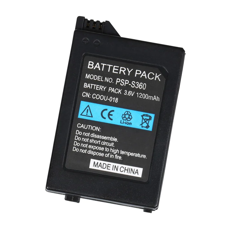 

18x PSP-S360 3.6V 1200mah Rechargeable Li-ion Battery Pack for Sony PSP2000 PSP3000 PlayStation Portable Game Console Batteries