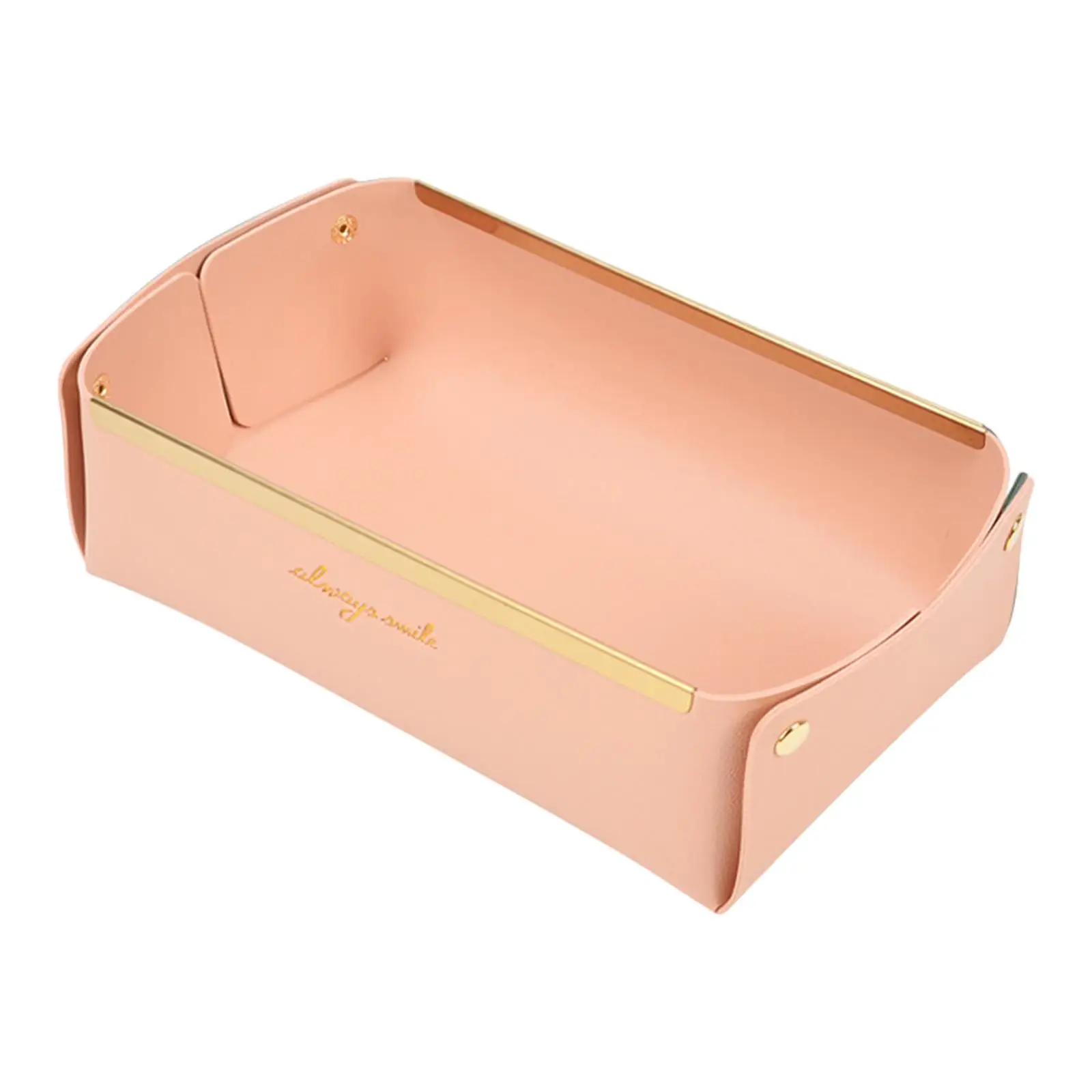 

Leather Tray Doorway Shoe Storage Drawer Box Case Bookshelf Fruits Coaster Organizer Makeup Comestic Dresser Hallway