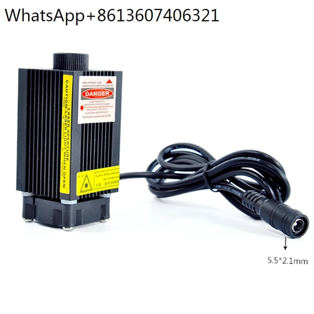 Imagem -03 - Módulo de Ponto de Diodo Laser Vermelho Ponto de Alta Potência Laser Semicondutor Lâmpada de Posicionamento Quadrado Escape Room 33x55 mm 650nm 660nm 250mw