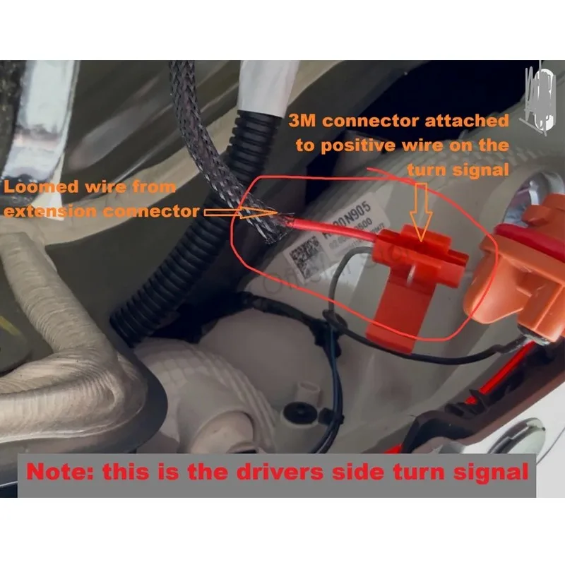 Für das hintere Blinkermodul der Hyundai Tucson NX4-Generation 2022–2025 (verdeckte Bremslichter zum Bremsen und Drehen) – Detail 2