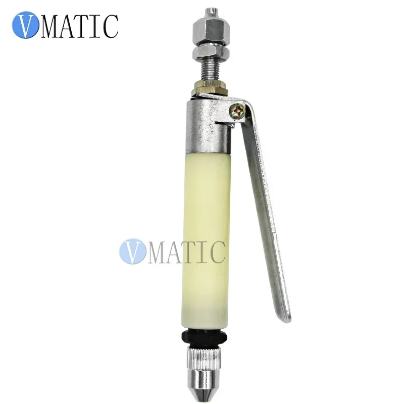 Free Shipping Small Manual Control Pneumatic Needle Off Small Flow Valve For Medium / Low Viscosity Liquid