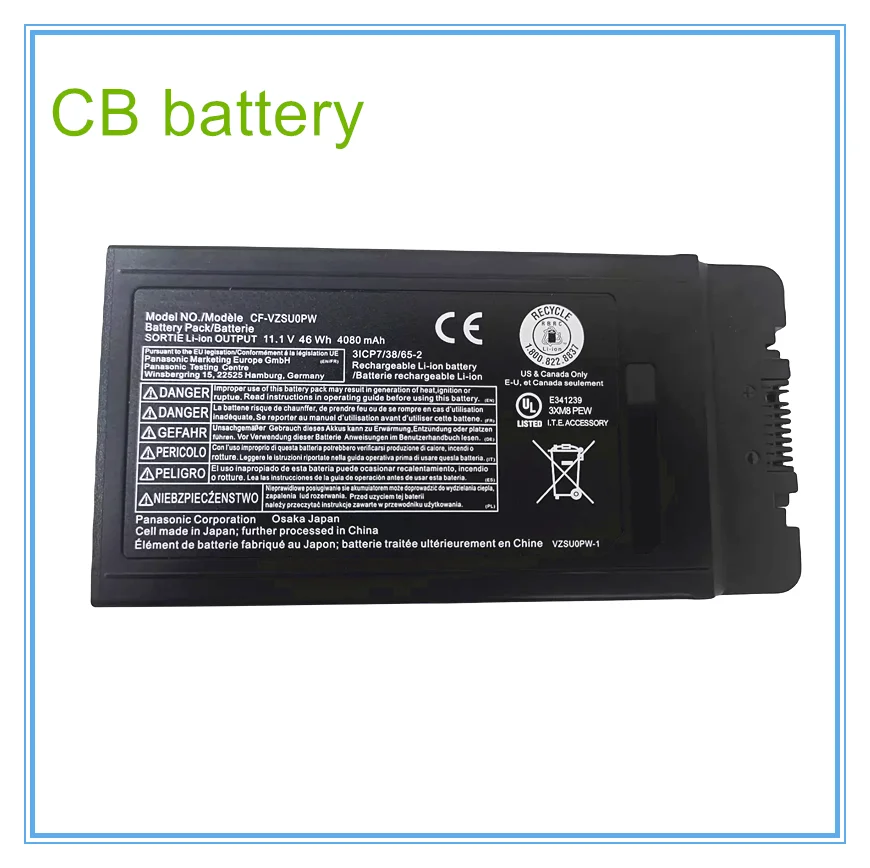 

11.1V 4200mAh 46Wh CF-54 Laptop Battery For CF-VZSU0PW series CF-VZSU0PK CF-VZSU0PR CF-VZSUOGW CF-VZSUOLW
